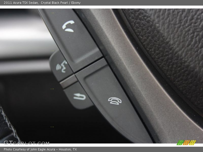 Crystal Black Pearl / Ebony 2011 Acura TSX Sedan