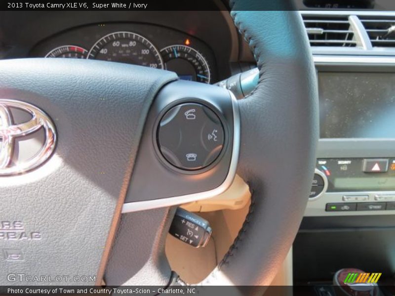 Super White / Ivory 2013 Toyota Camry XLE V6