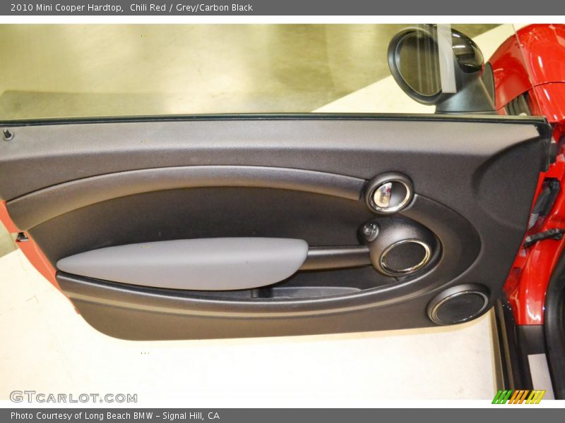 Chili Red / Grey/Carbon Black 2010 Mini Cooper Hardtop