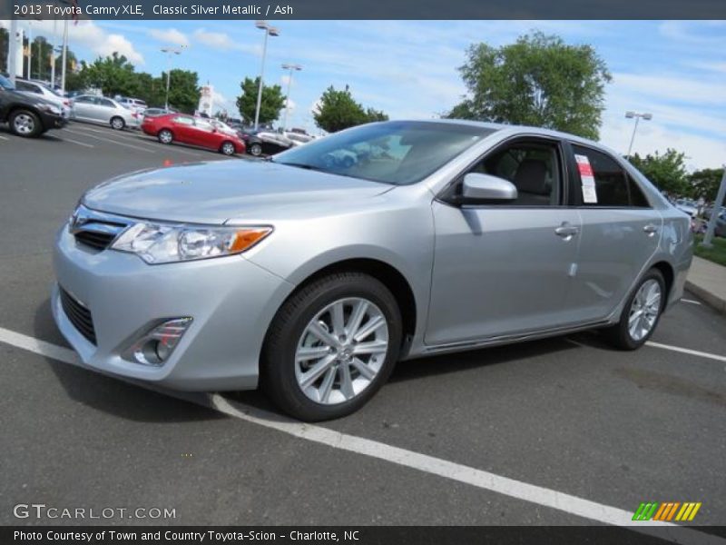 Classic Silver Metallic / Ash 2013 Toyota Camry XLE