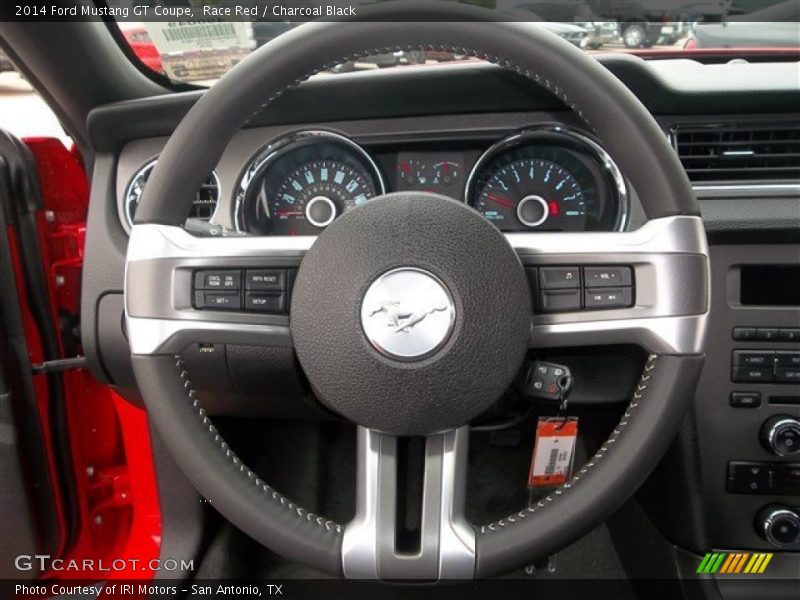 Race Red / Charcoal Black 2014 Ford Mustang GT Coupe