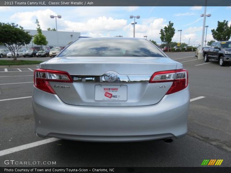 Classic Silver Metallic / Ash 2013 Toyota Camry XLE