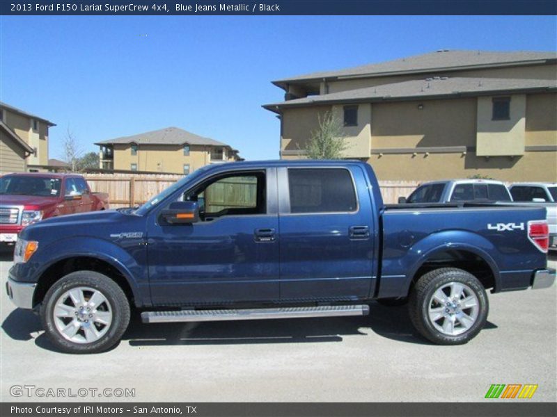  2013 F150 Lariat SuperCrew 4x4 Blue Jeans Metallic