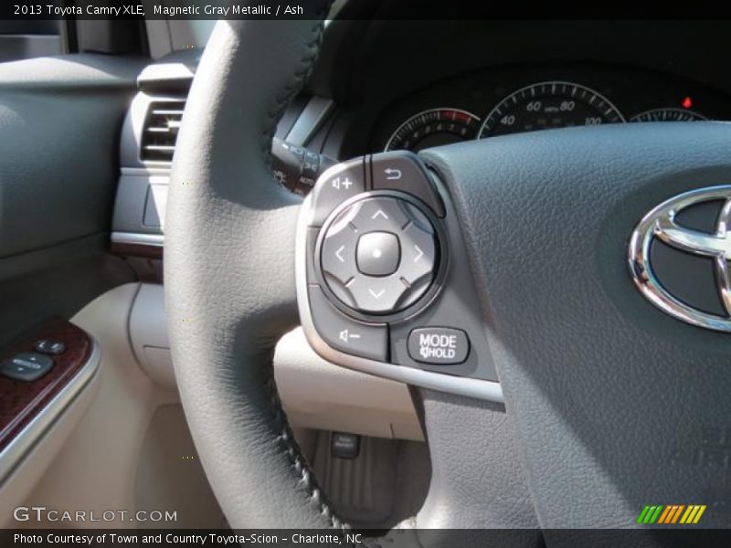 Magnetic Gray Metallic / Ash 2013 Toyota Camry XLE