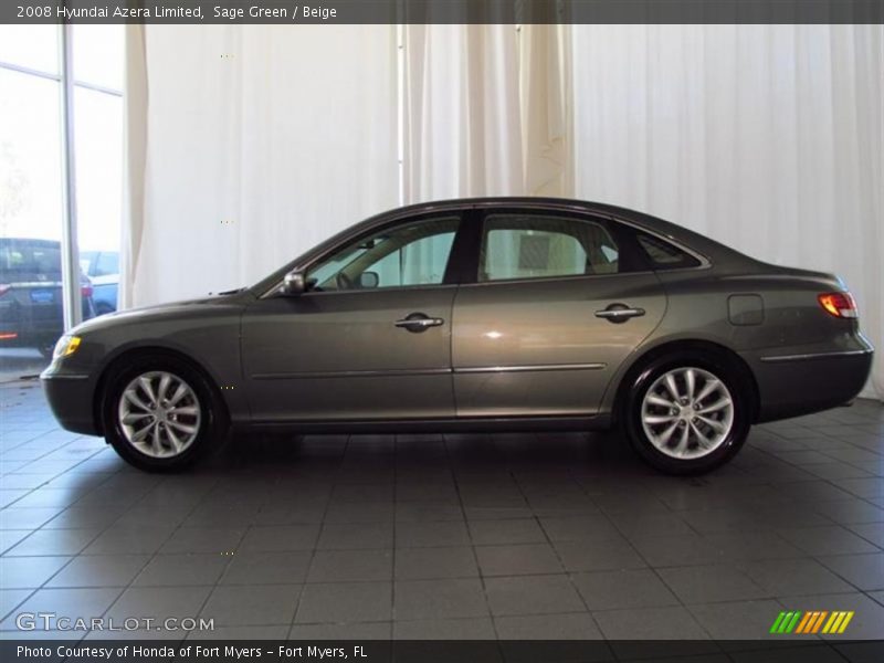 Sage Green / Beige 2008 Hyundai Azera Limited