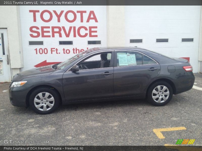 Magnetic Gray Metallic / Ash 2011 Toyota Camry LE