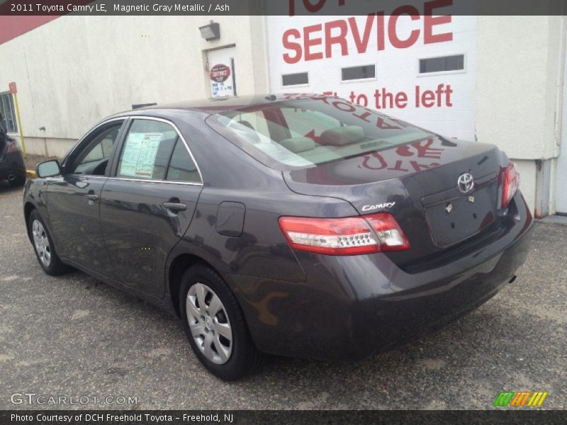 Magnetic Gray Metallic / Ash 2011 Toyota Camry LE