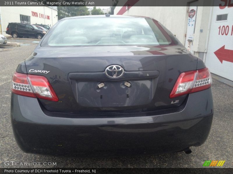 Magnetic Gray Metallic / Ash 2011 Toyota Camry LE