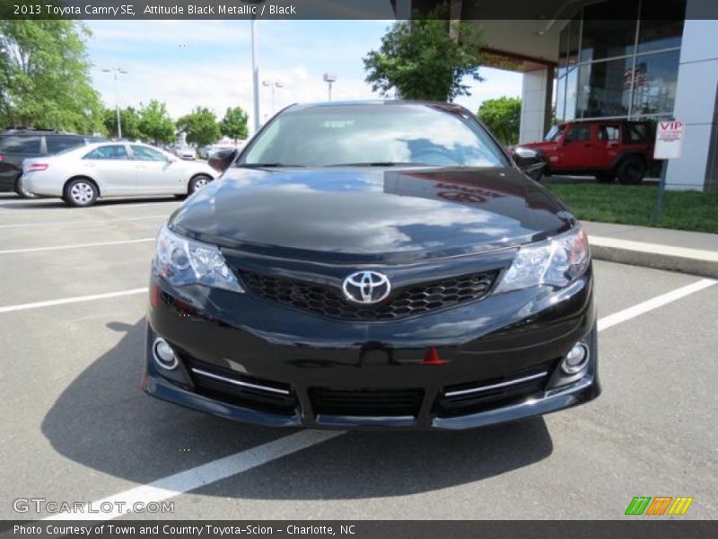 Attitude Black Metallic / Black 2013 Toyota Camry SE