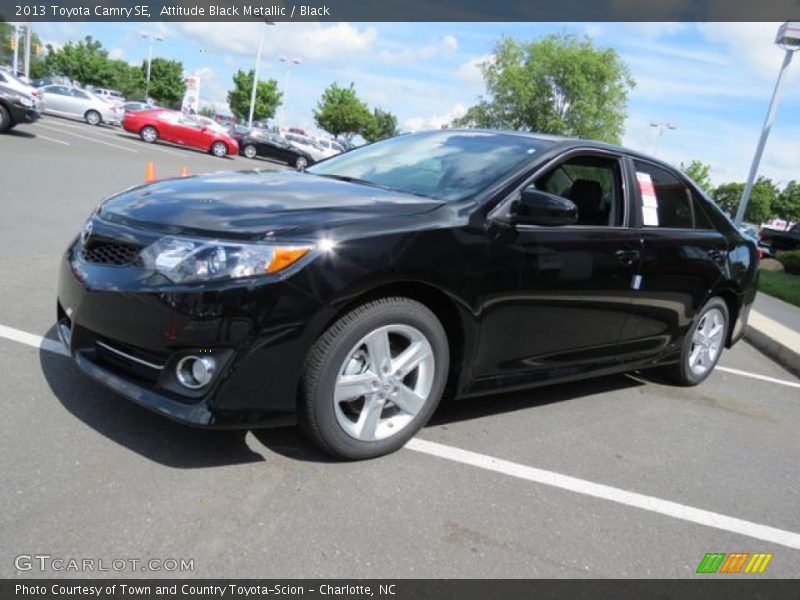 Attitude Black Metallic / Black 2013 Toyota Camry SE