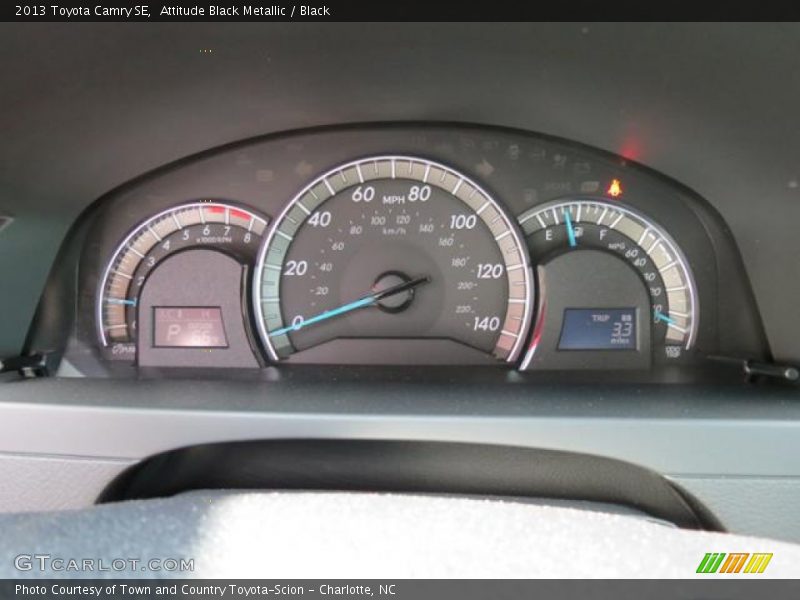 Attitude Black Metallic / Black 2013 Toyota Camry SE