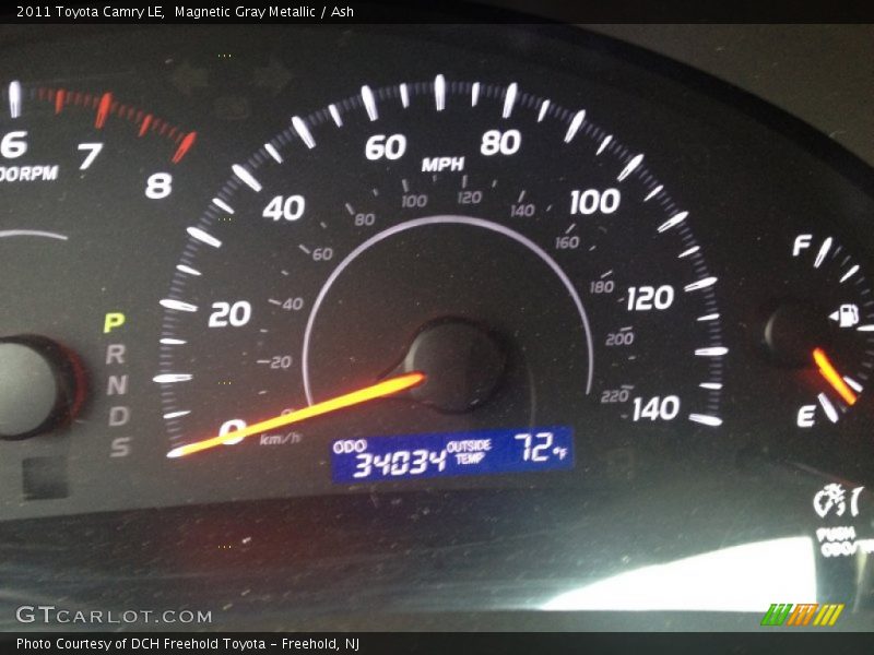 Magnetic Gray Metallic / Ash 2011 Toyota Camry LE