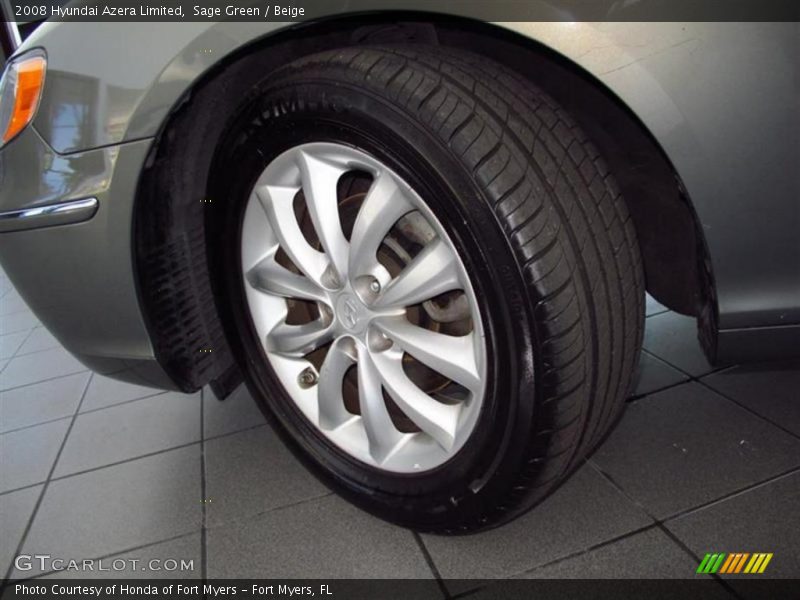 Sage Green / Beige 2008 Hyundai Azera Limited