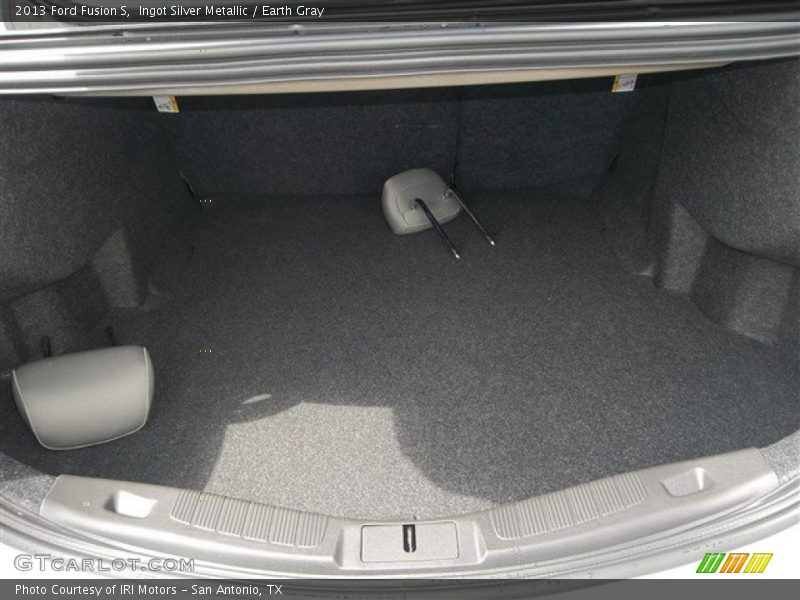 Ingot Silver Metallic / Earth Gray 2013 Ford Fusion S