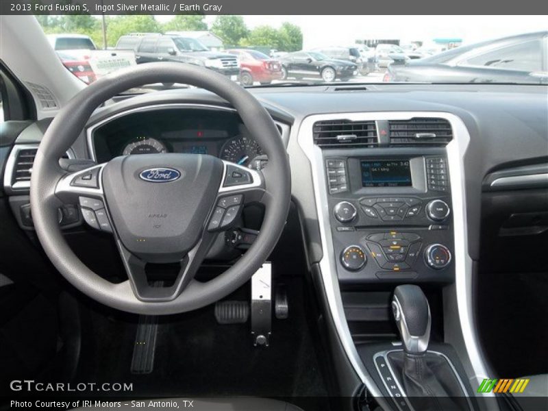 Ingot Silver Metallic / Earth Gray 2013 Ford Fusion S
