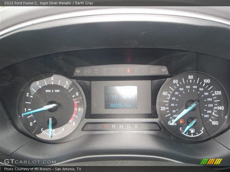 Ingot Silver Metallic / Earth Gray 2013 Ford Fusion S