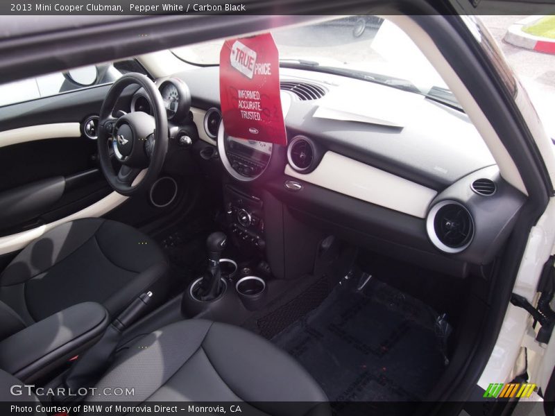 Pepper White / Carbon Black 2013 Mini Cooper Clubman