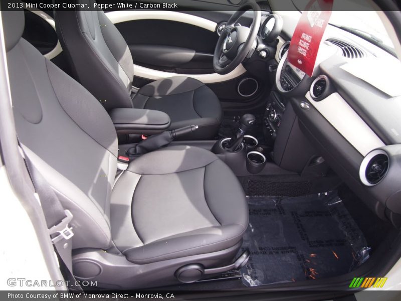 Pepper White / Carbon Black 2013 Mini Cooper Clubman