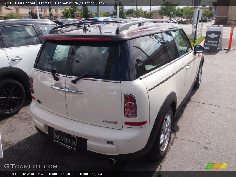 Pepper White / Carbon Black 2013 Mini Cooper Clubman