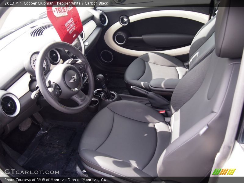 Pepper White / Carbon Black 2013 Mini Cooper Clubman