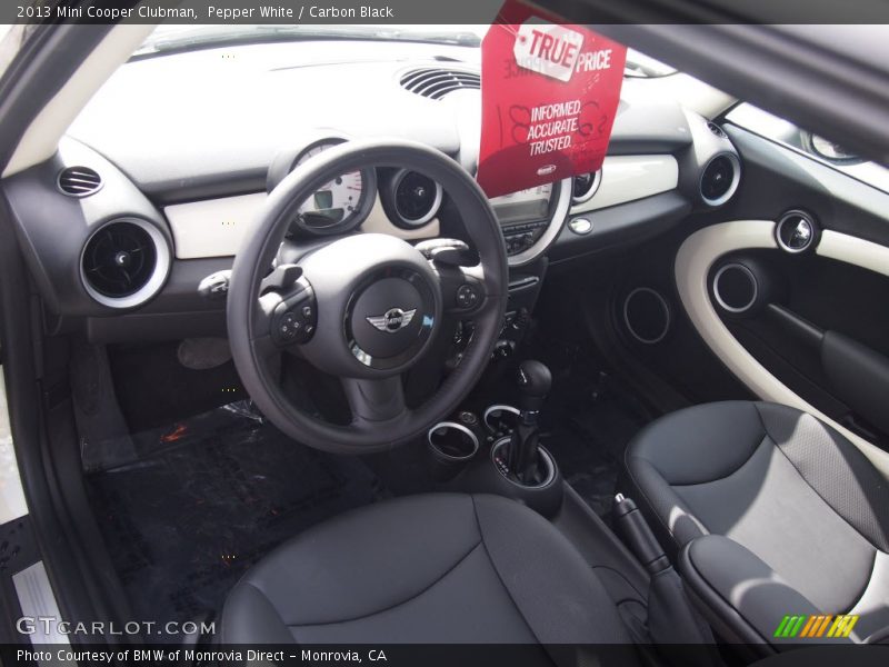 Pepper White / Carbon Black 2013 Mini Cooper Clubman