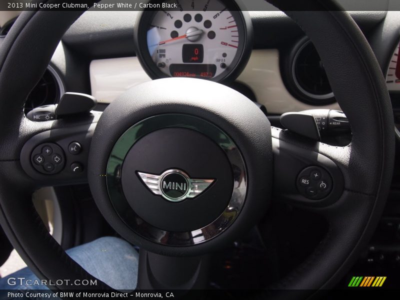 Pepper White / Carbon Black 2013 Mini Cooper Clubman
