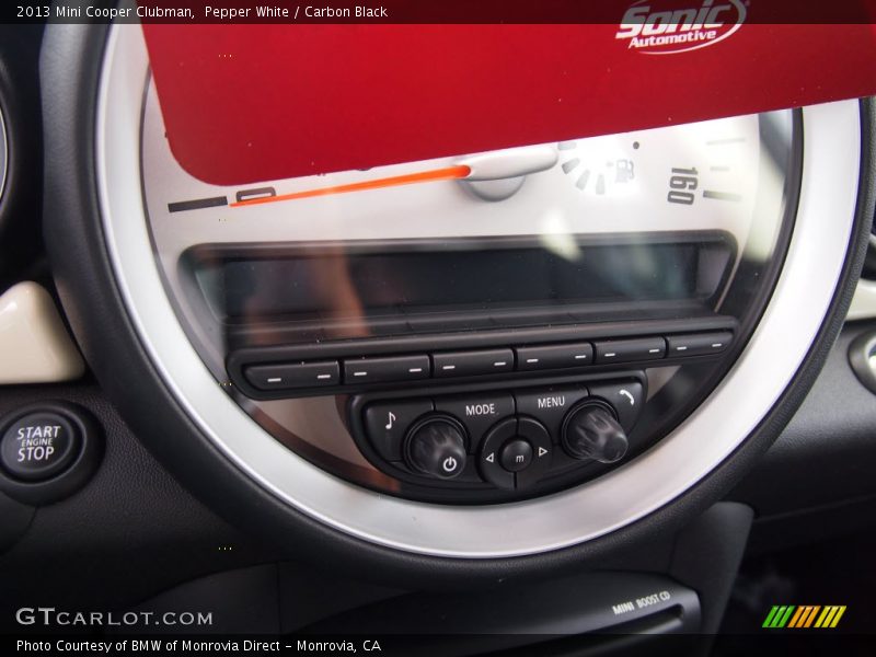 Pepper White / Carbon Black 2013 Mini Cooper Clubman