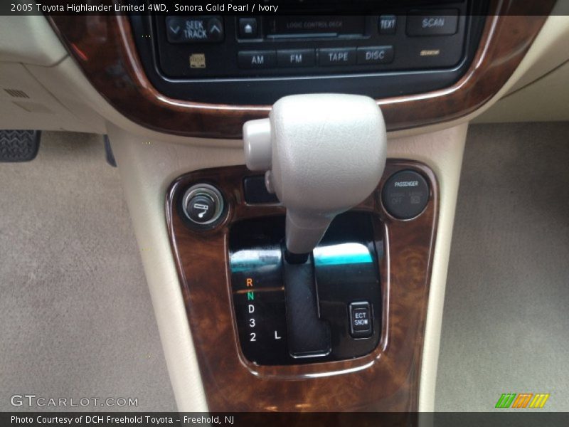 Sonora Gold Pearl / Ivory 2005 Toyota Highlander Limited 4WD