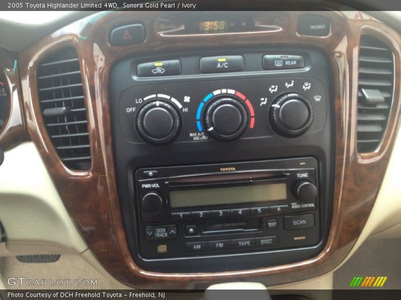Sonora Gold Pearl / Ivory 2005 Toyota Highlander Limited 4WD