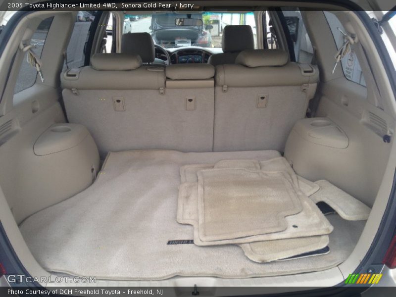 Sonora Gold Pearl / Ivory 2005 Toyota Highlander Limited 4WD