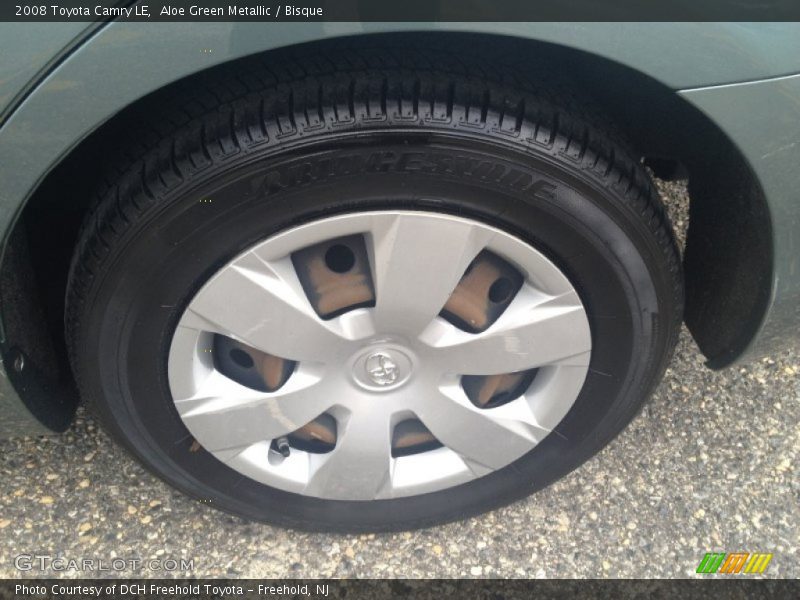 Aloe Green Metallic / Bisque 2008 Toyota Camry LE