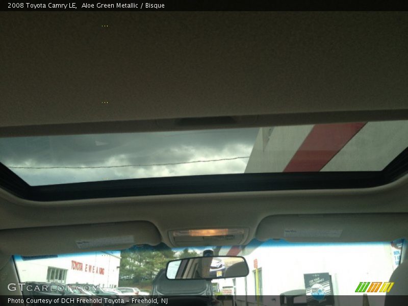 Aloe Green Metallic / Bisque 2008 Toyota Camry LE