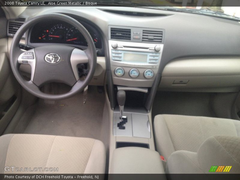 Aloe Green Metallic / Bisque 2008 Toyota Camry LE