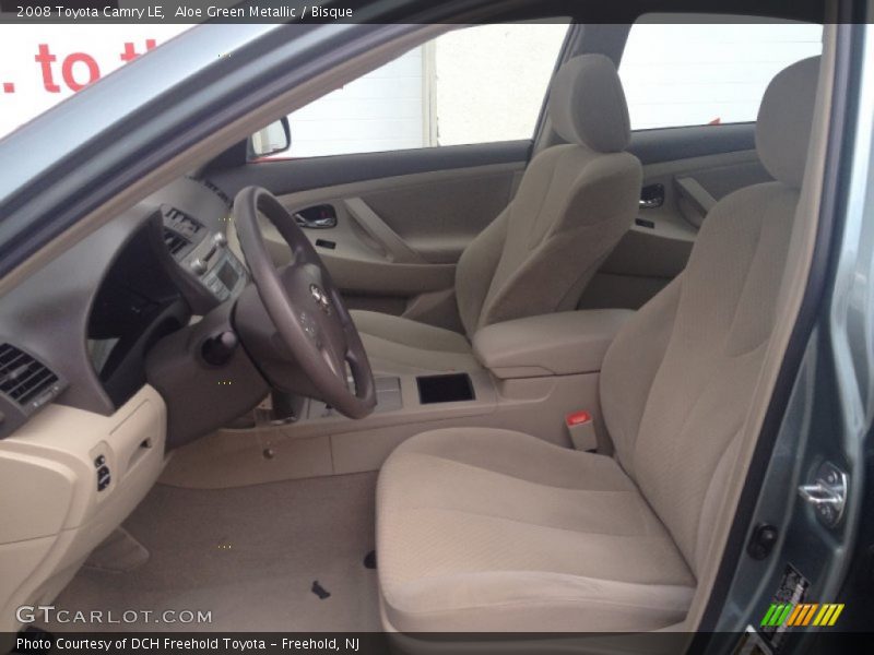 Aloe Green Metallic / Bisque 2008 Toyota Camry LE