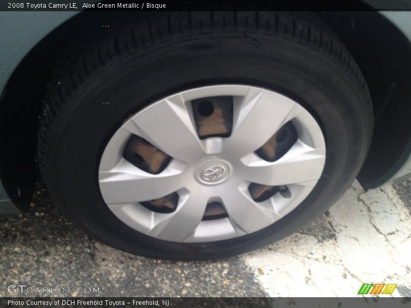 Aloe Green Metallic / Bisque 2008 Toyota Camry LE