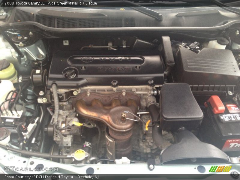 Aloe Green Metallic / Bisque 2008 Toyota Camry LE