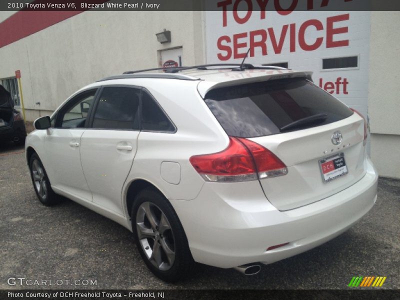 Blizzard White Pearl / Ivory 2010 Toyota Venza V6