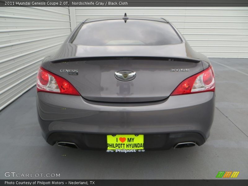 Nordschleife Gray / Black Cloth 2011 Hyundai Genesis Coupe 2.0T