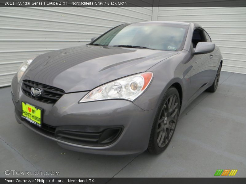 Nordschleife Gray / Black Cloth 2011 Hyundai Genesis Coupe 2.0T