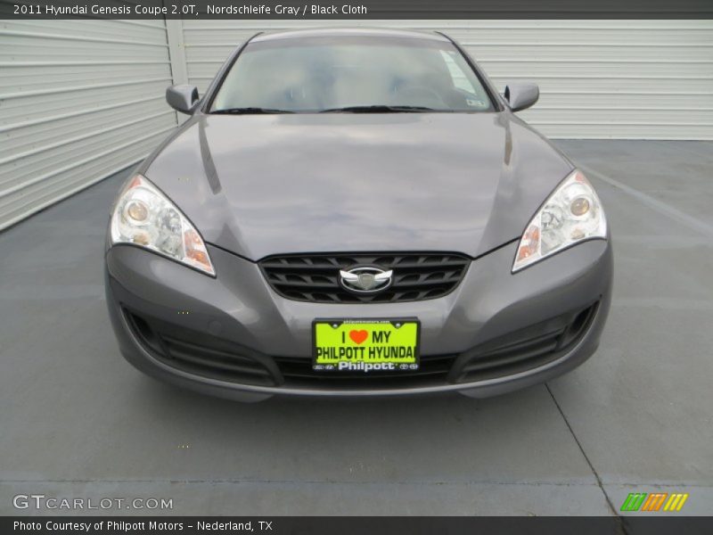 Nordschleife Gray / Black Cloth 2011 Hyundai Genesis Coupe 2.0T