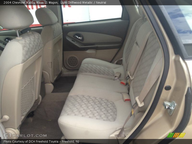 Rear Seat of 2004 Malibu Maxx LS Wagon