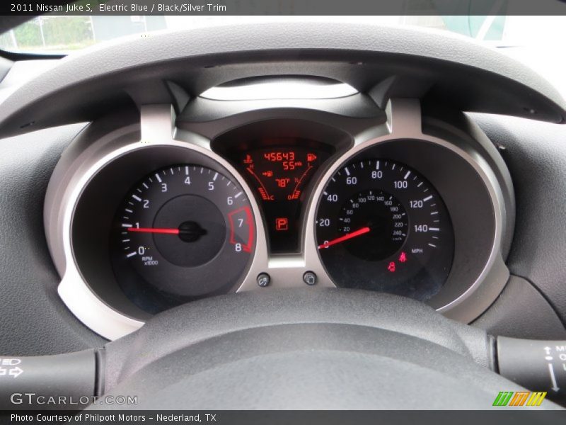 Electric Blue / Black/Silver Trim 2011 Nissan Juke S