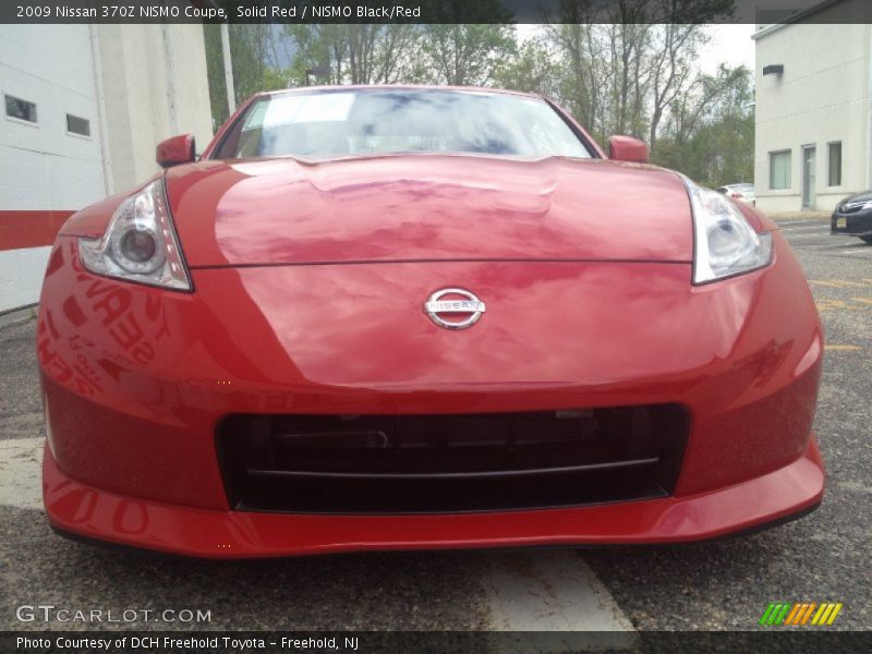 Solid Red / NISMO Black/Red 2009 Nissan 370Z NISMO Coupe