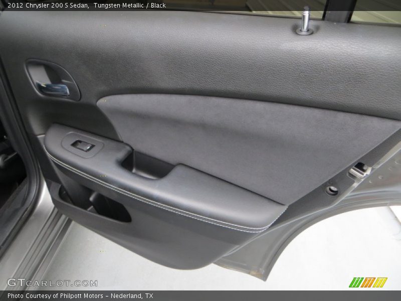 Tungsten Metallic / Black 2012 Chrysler 200 S Sedan