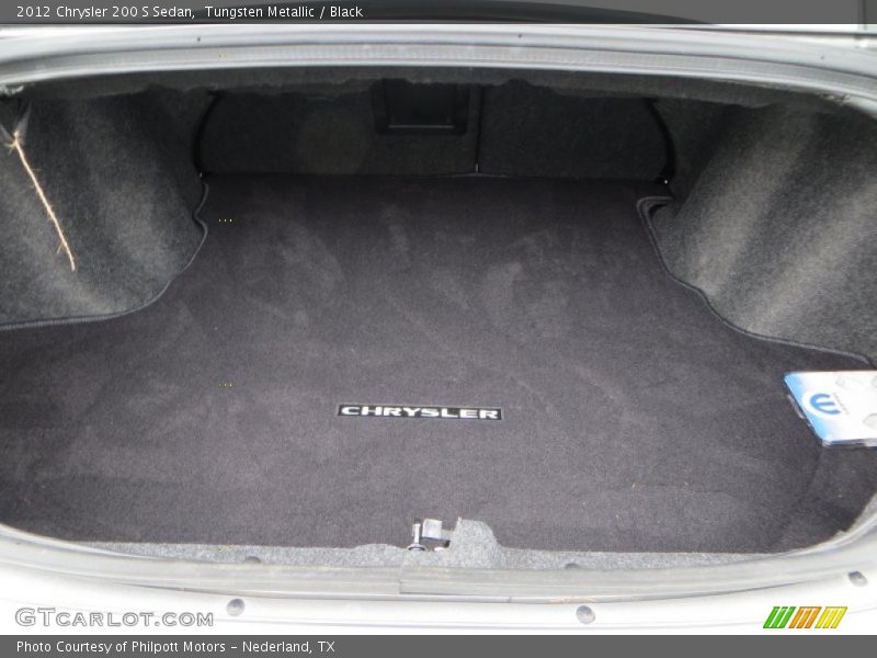 Tungsten Metallic / Black 2012 Chrysler 200 S Sedan