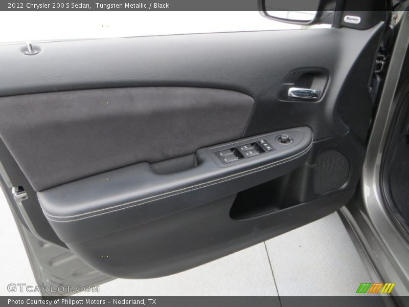 Tungsten Metallic / Black 2012 Chrysler 200 S Sedan
