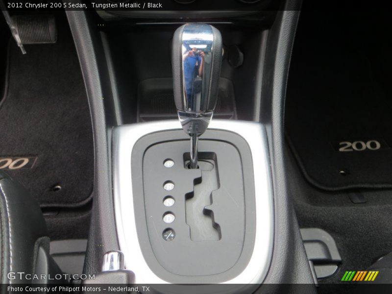 Tungsten Metallic / Black 2012 Chrysler 200 S Sedan