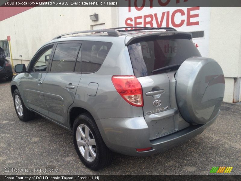 Everglade Metallic / Taupe 2008 Toyota RAV4 Limited V6 4WD
