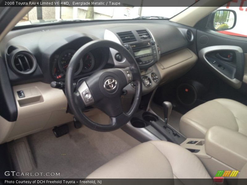 Everglade Metallic / Taupe 2008 Toyota RAV4 Limited V6 4WD