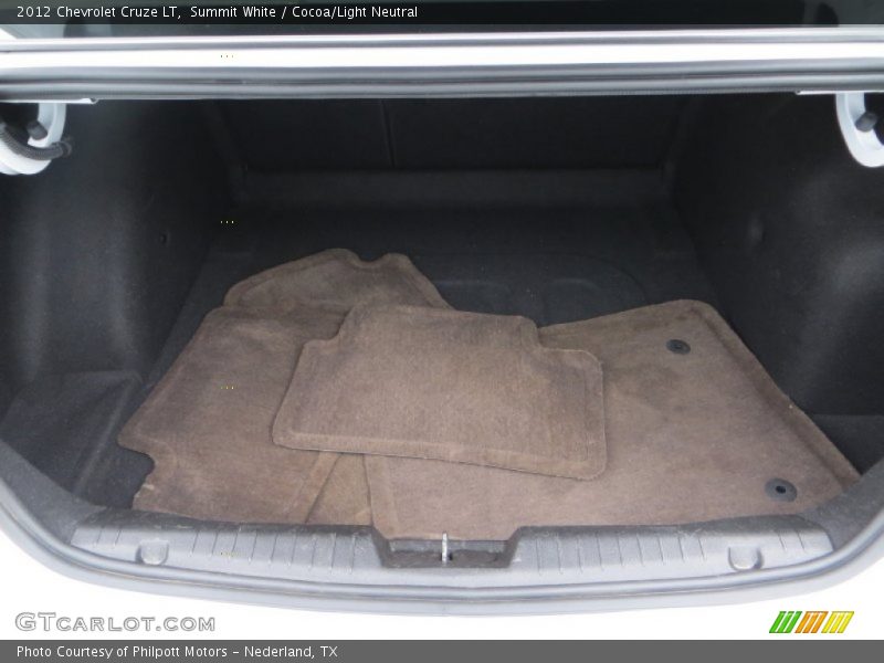  2012 Cruze LT Trunk